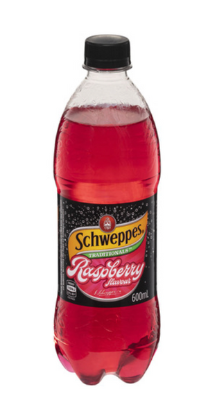 SCHWEPPES RASPBERRY LEMONADE 600ml