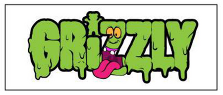 GRIZZLY BLK & RED CHECK Sticker