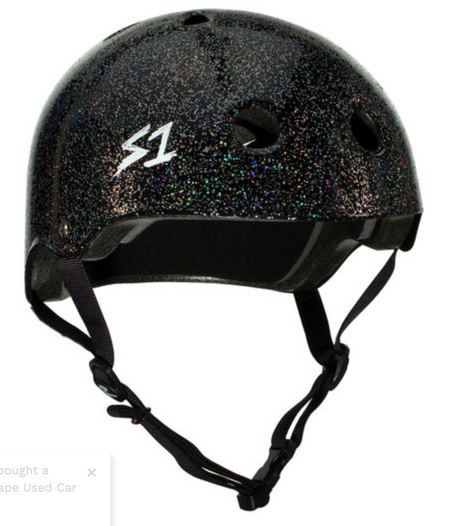 S1 Lifer Helmet - Hot Pink Gloss Black Checkers