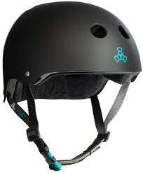 Triple 8 Lil 8 Youth Black Rubber Helmet